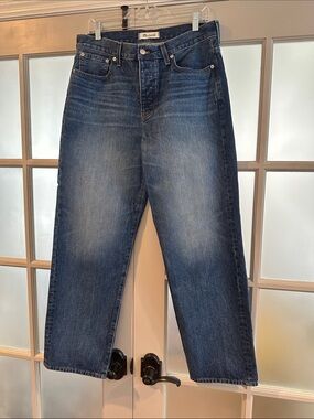 Madewell Low Slung Straight Jeans